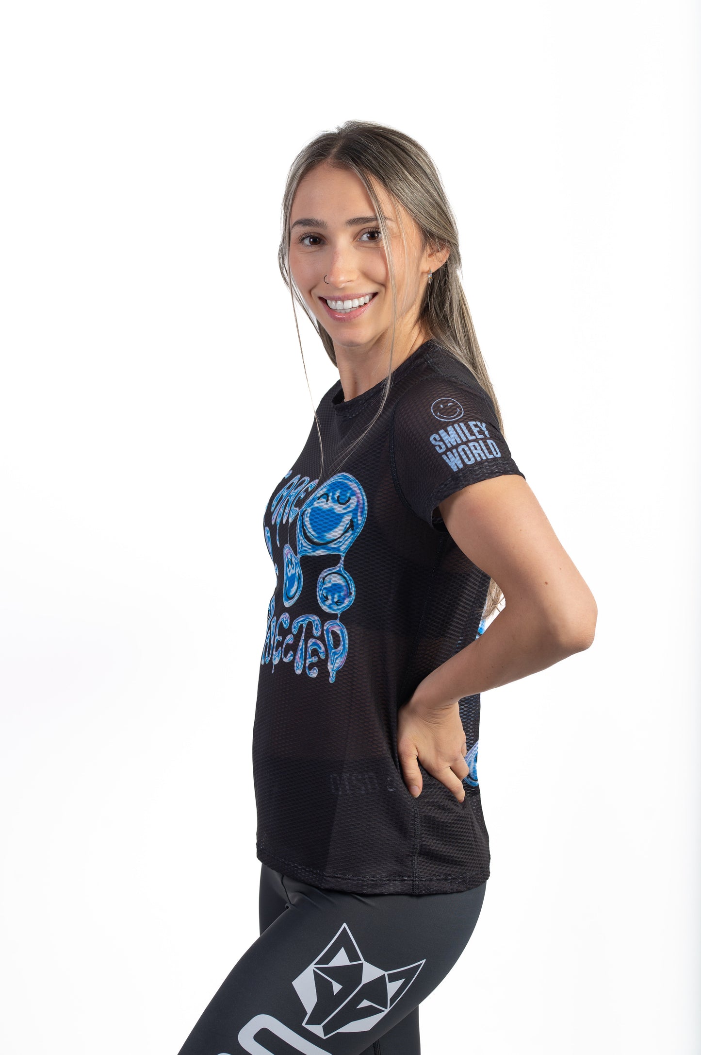 T-shirt Femme manches courtes - SmileyWorld Connected