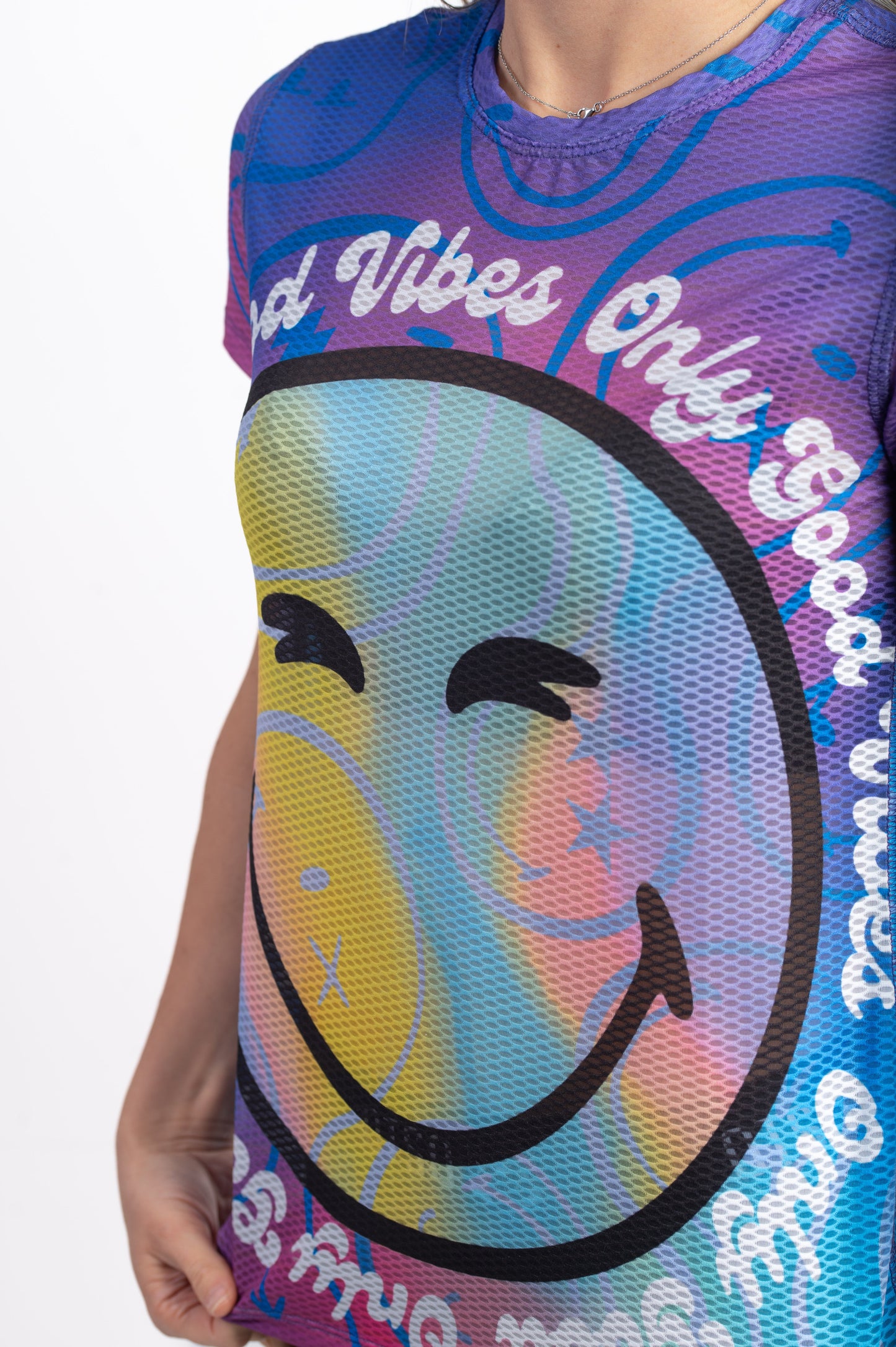 T-shirt Femme manches courtes - SmileyWorld Vibes