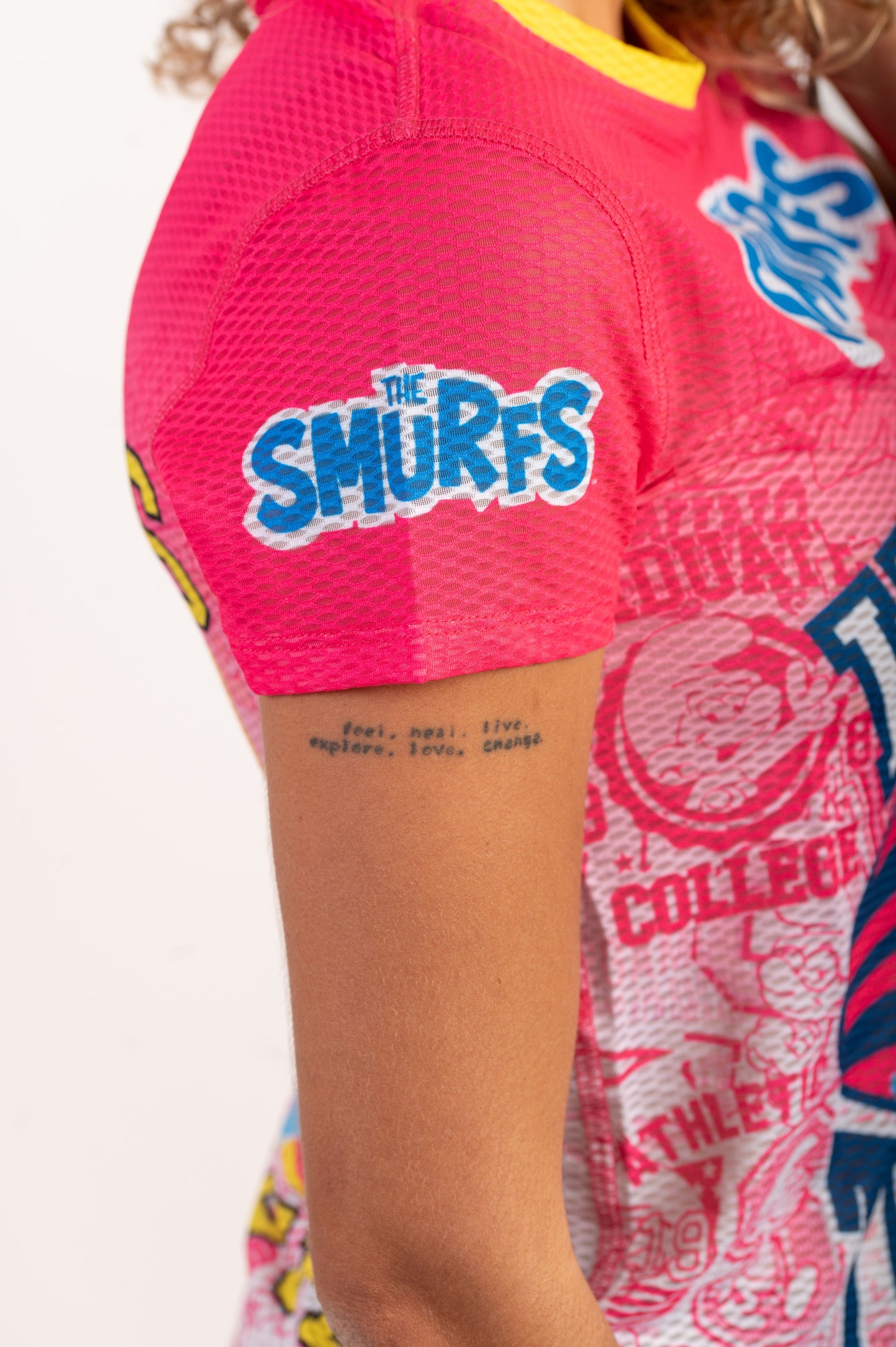 T-shirt Femme manches courtes - Smurfs Hugs
