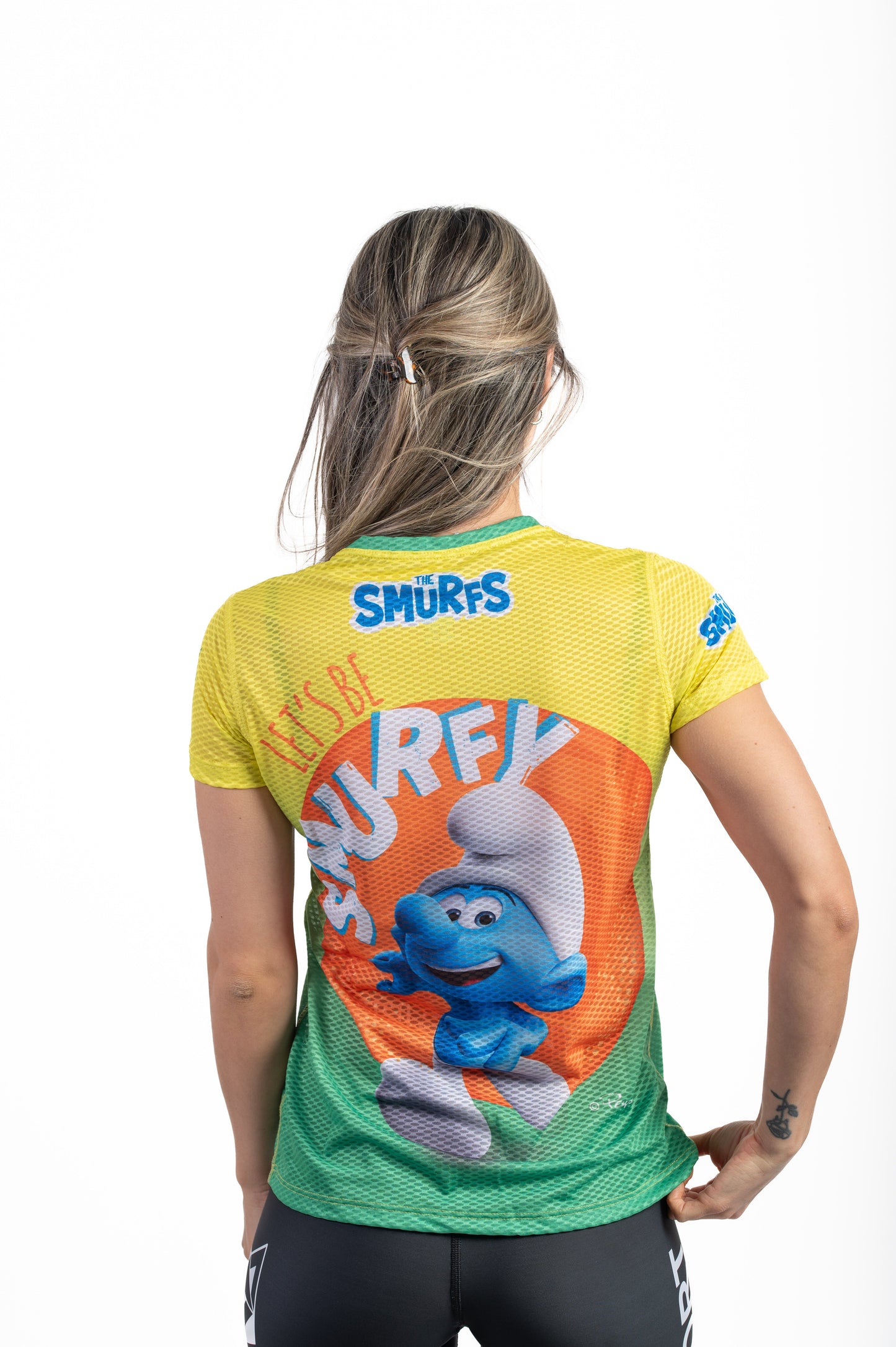T-Shirt Femme - Smurf Running