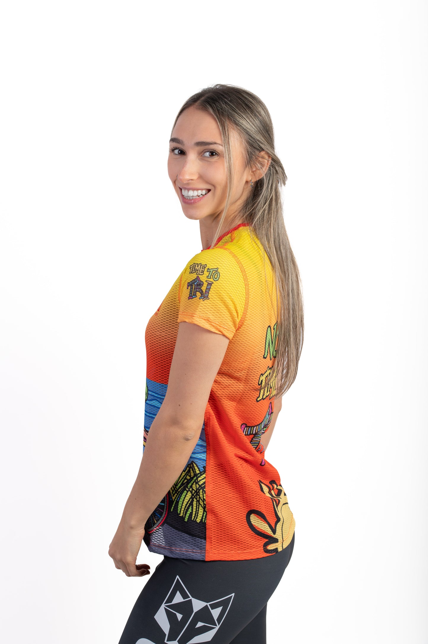 T-shirt Femme manches courtes - Time to Tri Bike