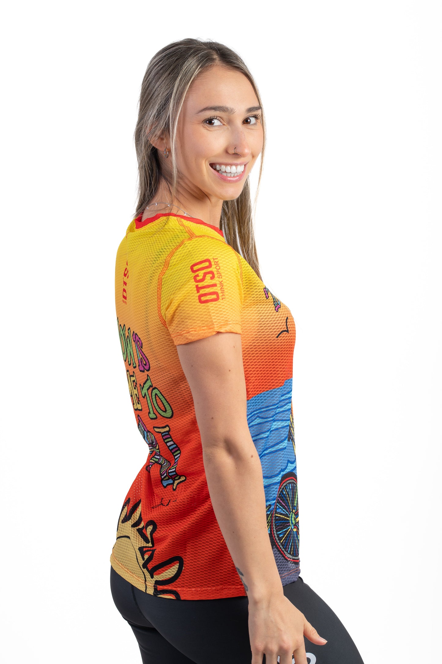 T-shirt Femme manches courtes - Time to Tri Bike