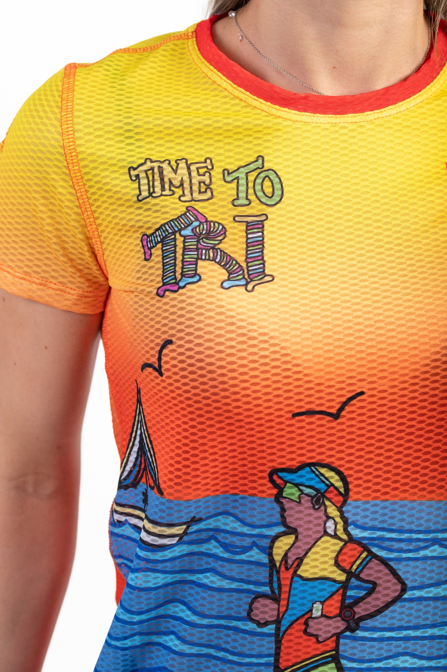 T-shirt Femme manches courtes - Time to Tri Run