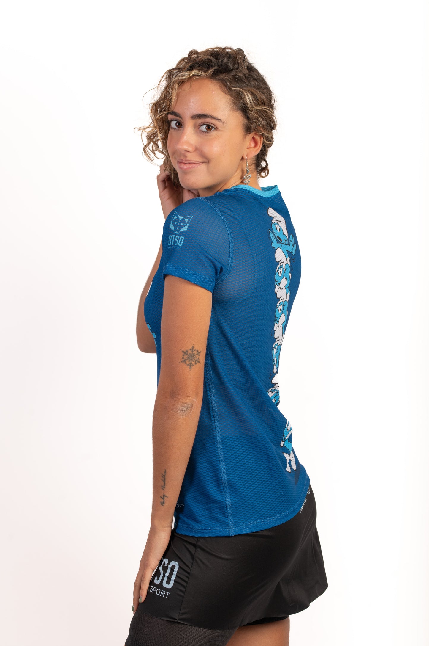 T-Shirt Femme - Smurf Towers