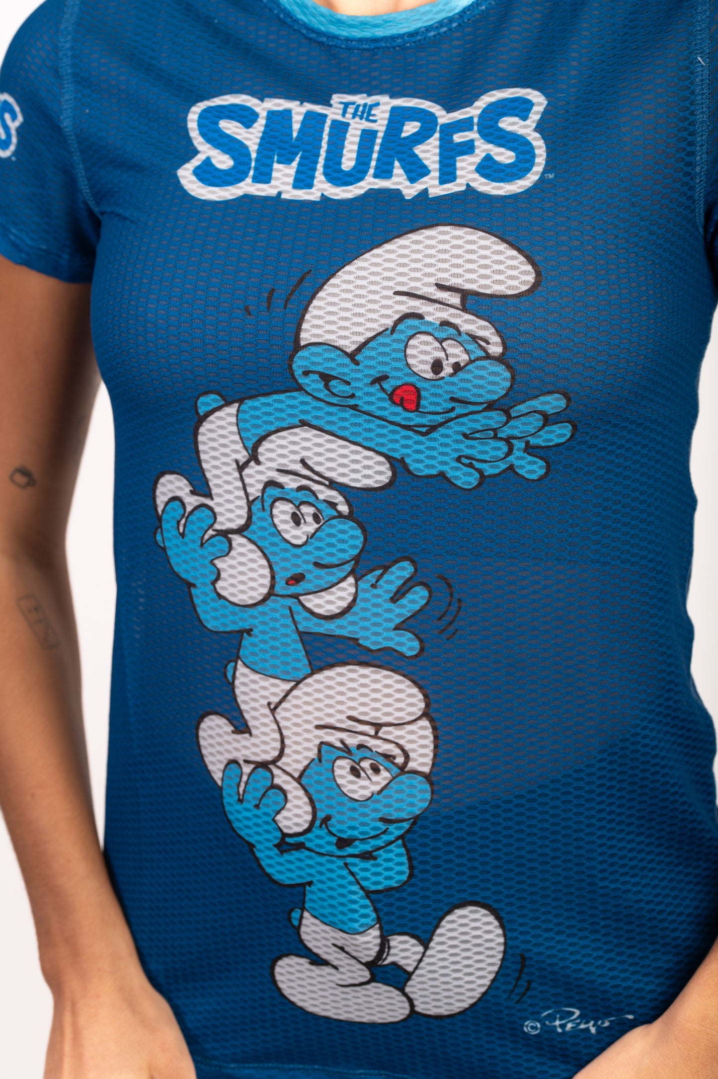 T-Shirt Femme - Smurf Towers