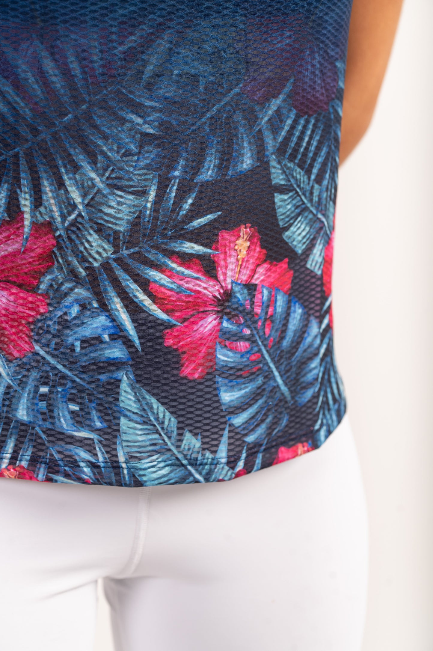 T-shirt Femme manches courtes - Tropical Dark