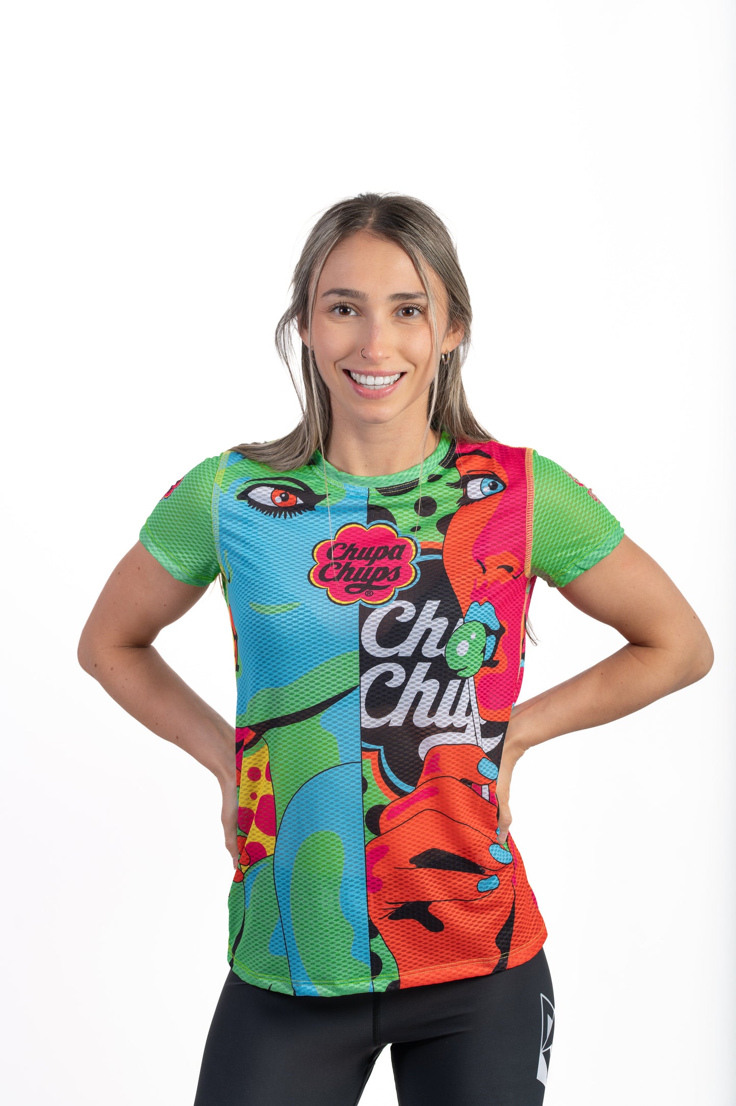 T-shirt Femme manches courtes - Chupa Chups Warhool
