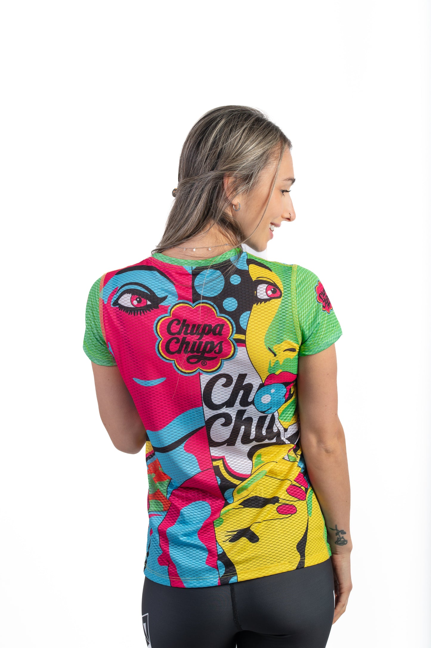 T-shirt Femme manches courtes - Chupa Chups Warhool