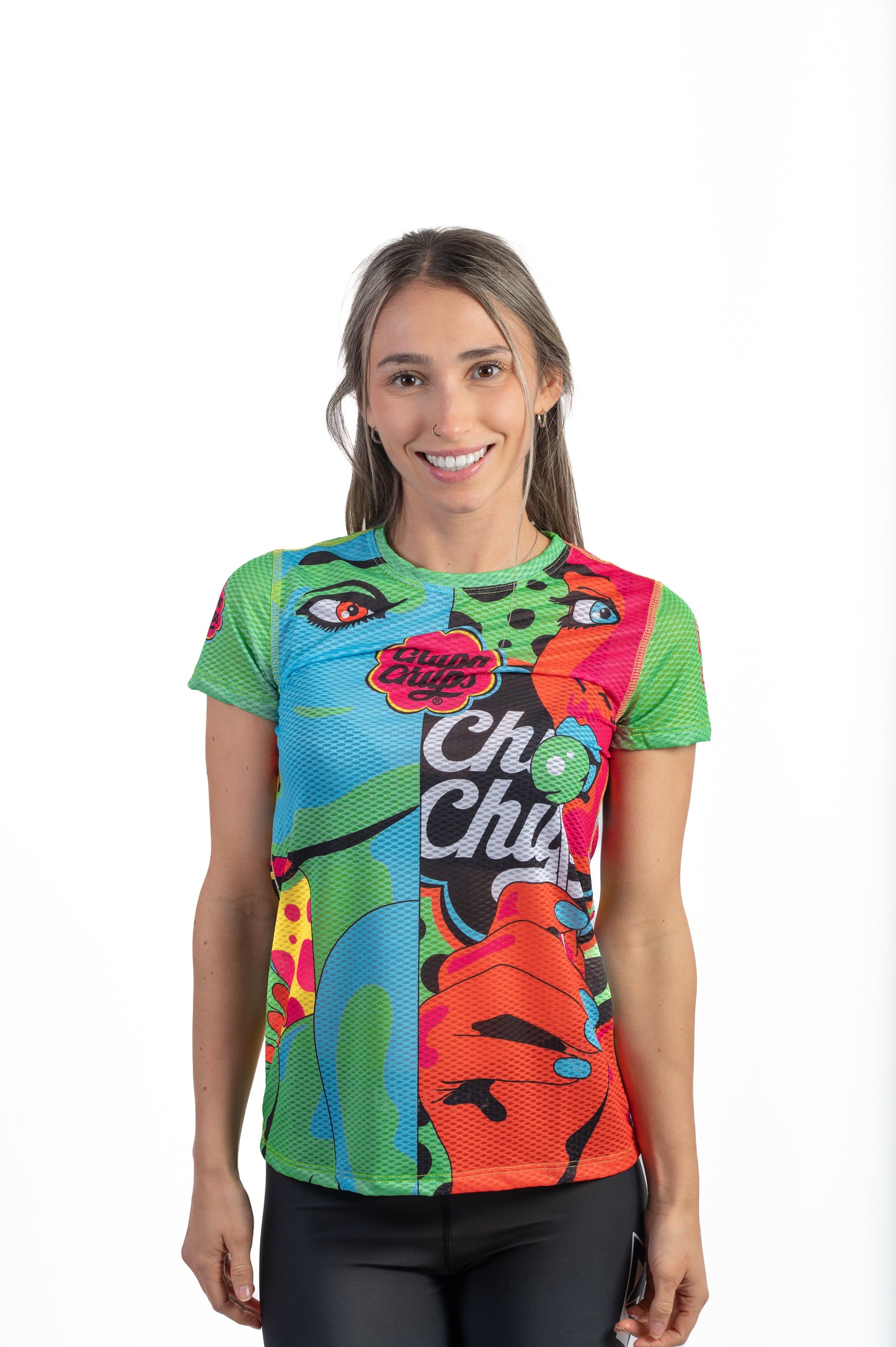 T-shirt Femme manches courtes - Chupa Chups Warhool