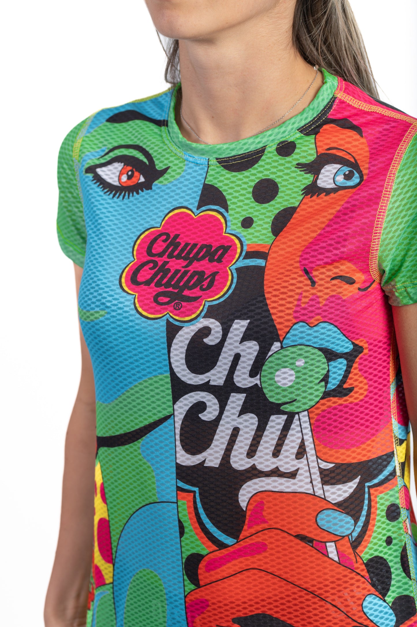 T-shirt Femme manches courtes - Chupa Chups Warhool