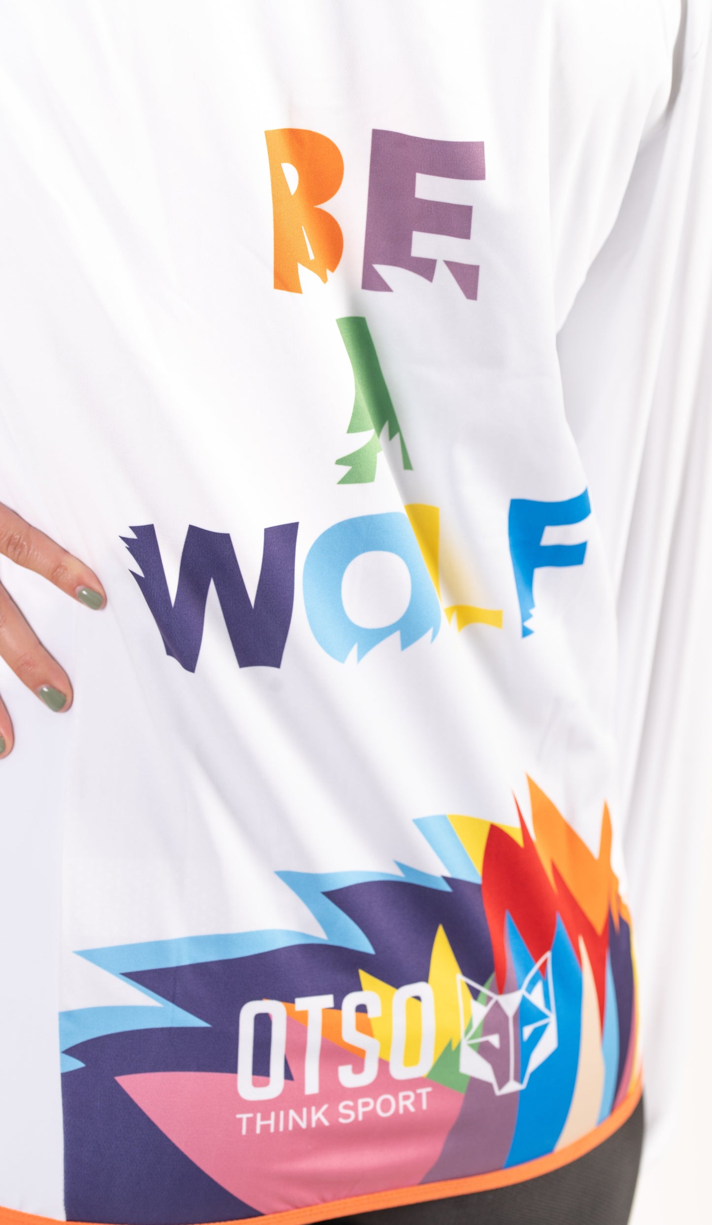 Unisex Running Jacket - Be a Wolf