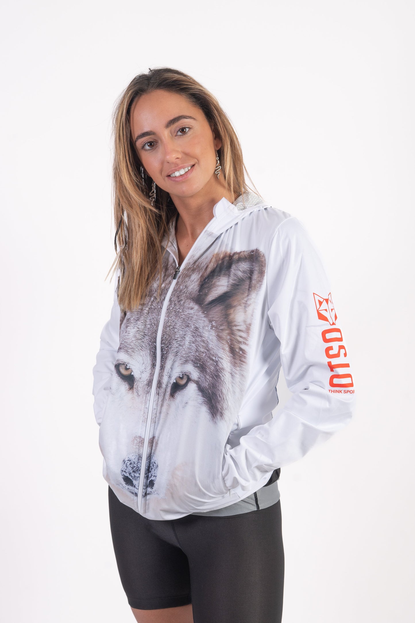Veste running Unisex - Wolf