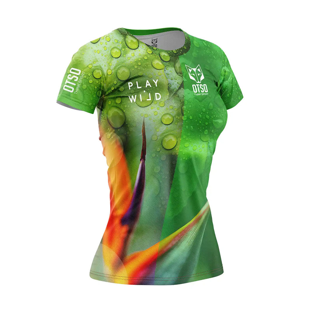 T-Shirt Padel Femme - Paradise