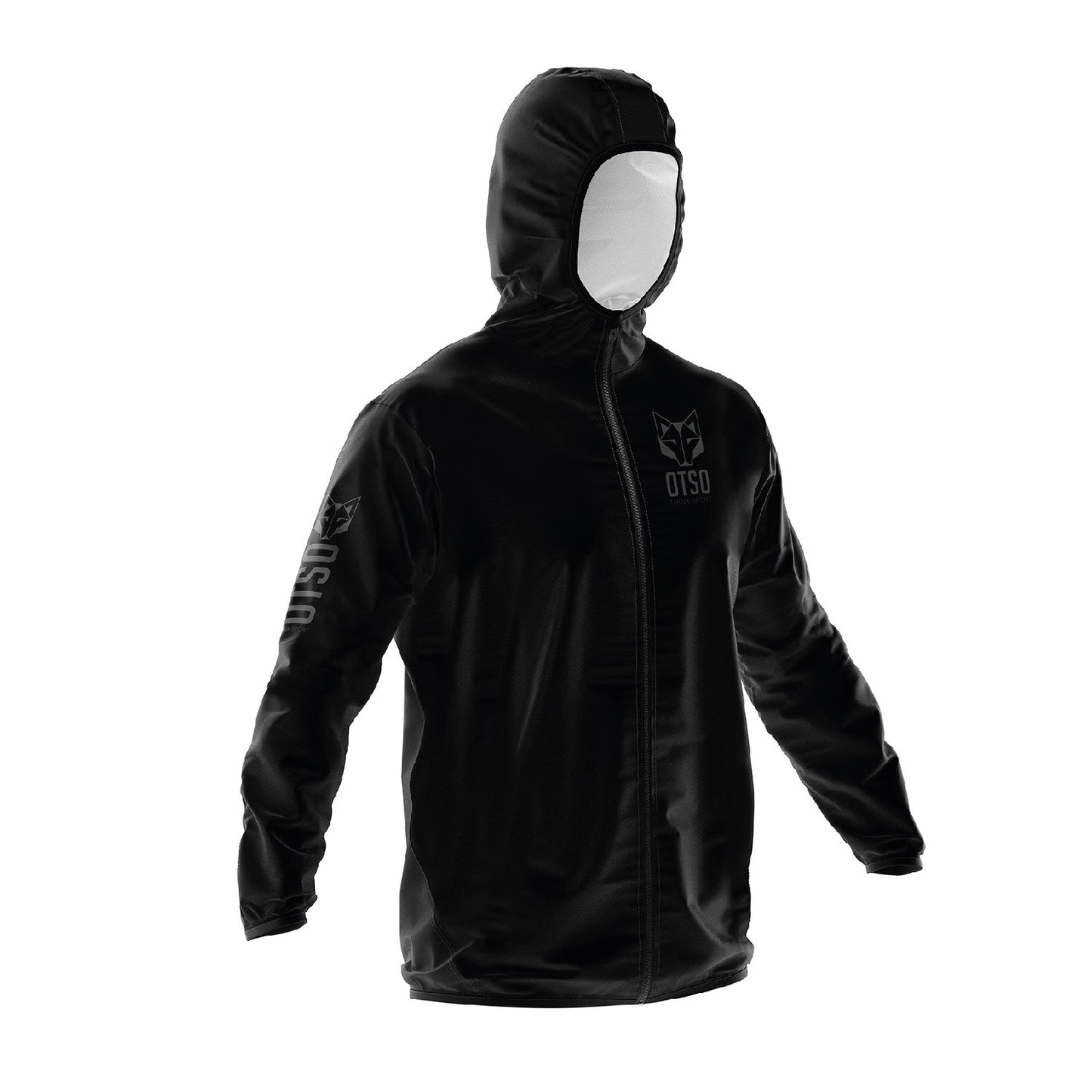 Unisex running jacket - Black