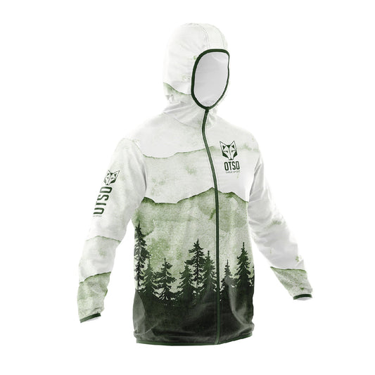 Veste running Unisex - Green Forest