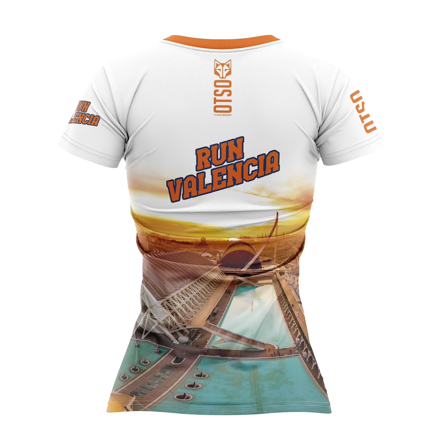 T-shirt Femme manches courtes - Run Valencia (Outlet)