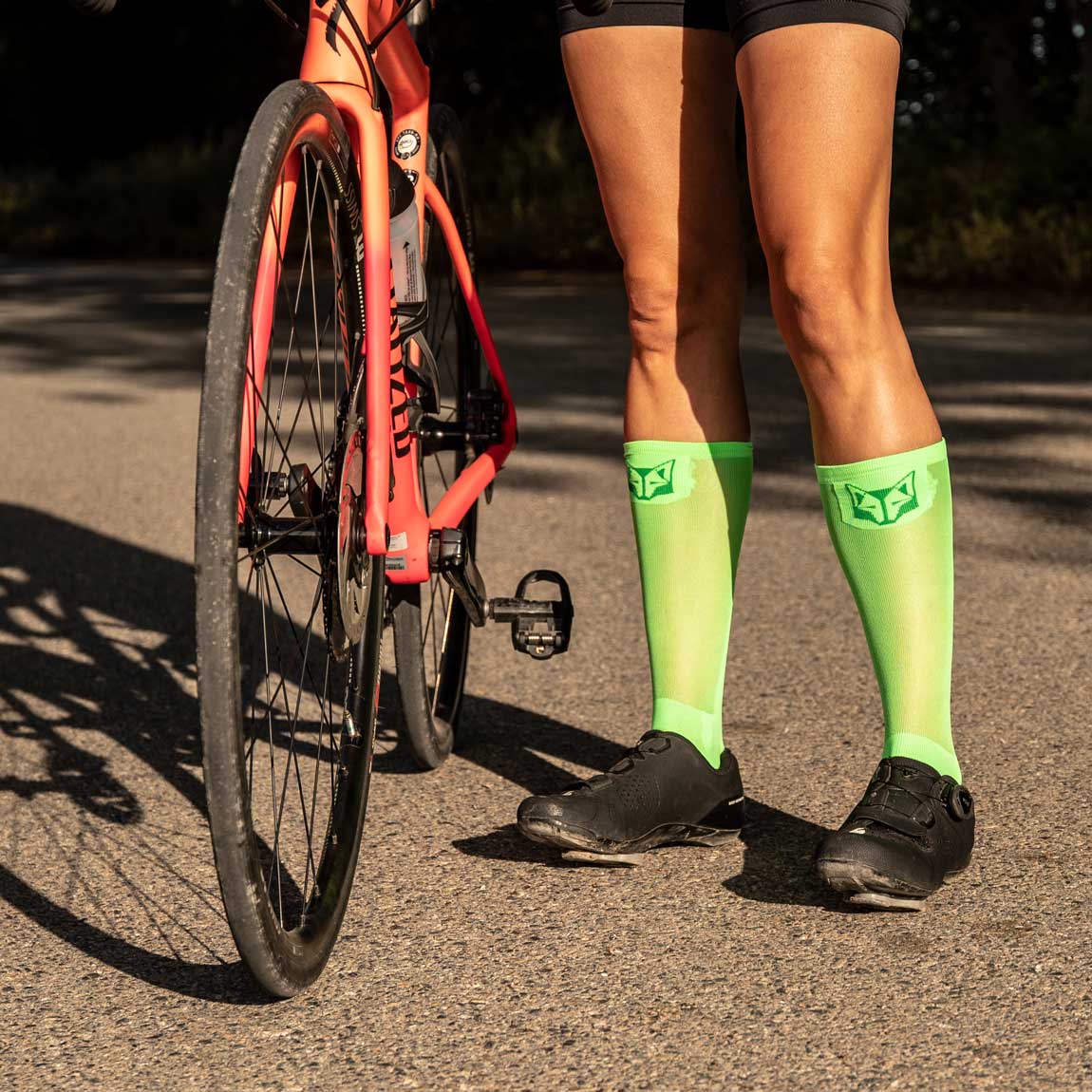 Chaussettes UltraLight - Fluo Green