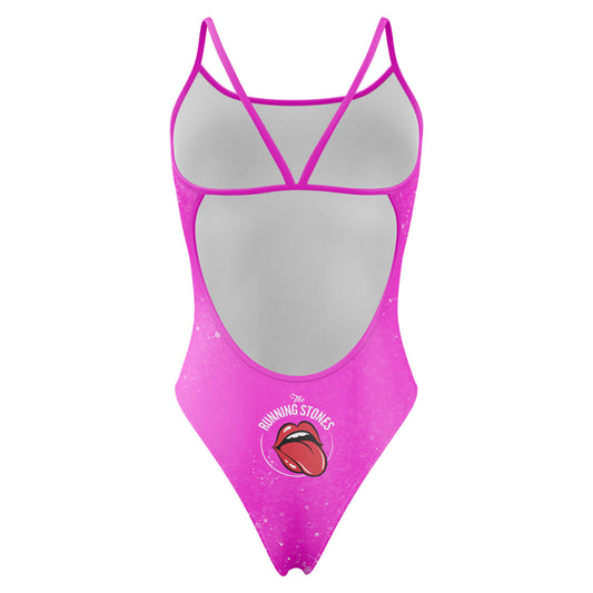 Women's Shirt - Running Stones Pink