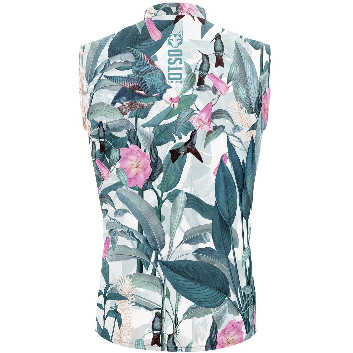Unisex Jogging Waistcoat - Garden