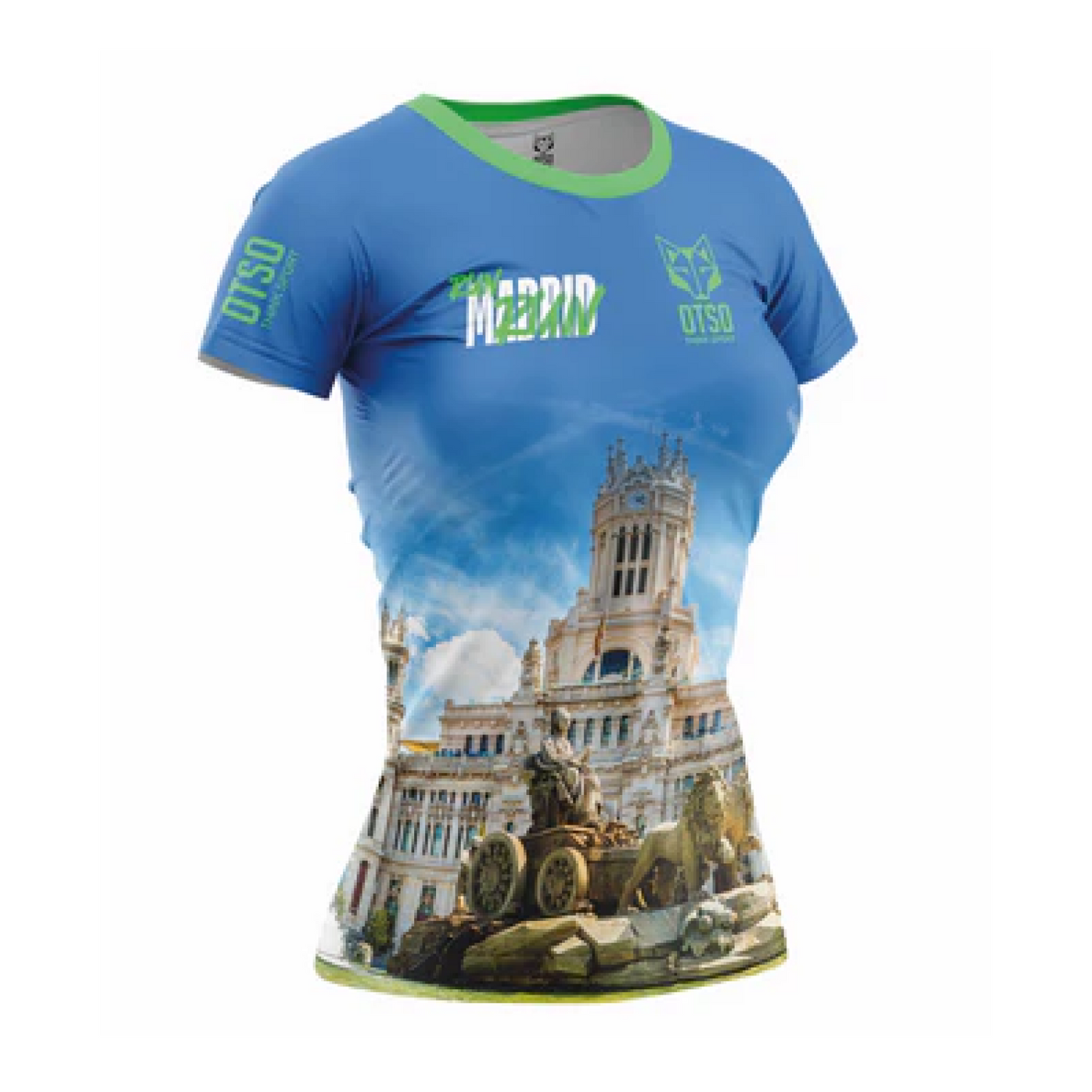 T-shirt Femme manches courtes - Run Madrid (Outlet)