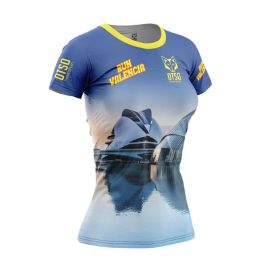 T-shirt Femme manches courtes - Run Valencia 2024 (Outlet)