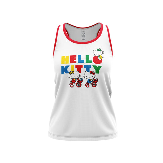 Damen-/Kinder-Trägershirt - Hello Kitty Lächeln