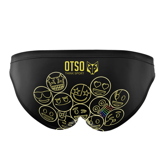 Bath brief - Neon Emoji Faces