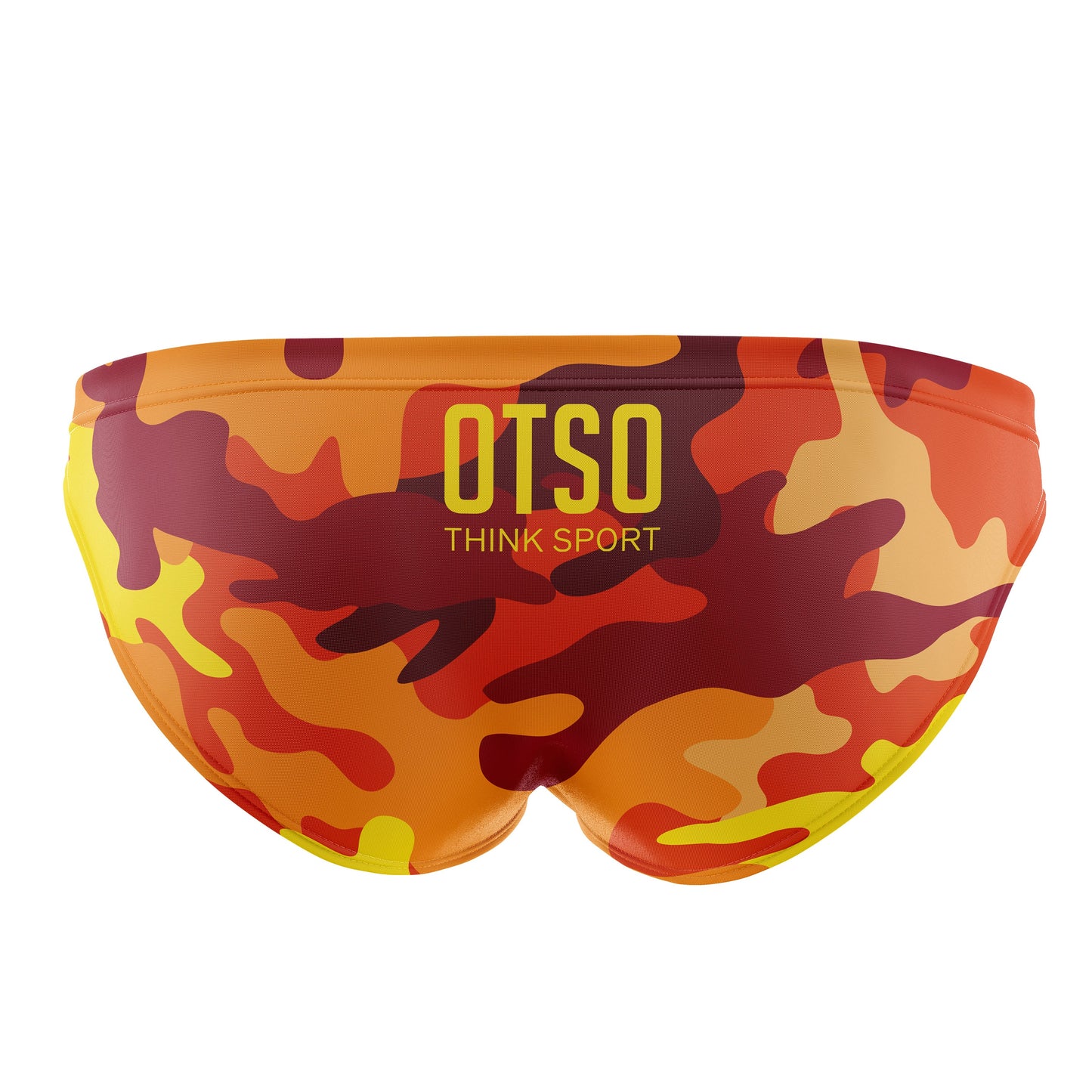 Slip de bain - Orange Camo (Outlet)