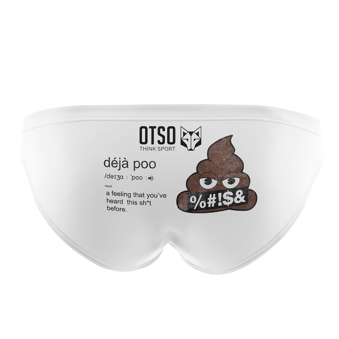 Slip de bain - Emoji Deja Poo