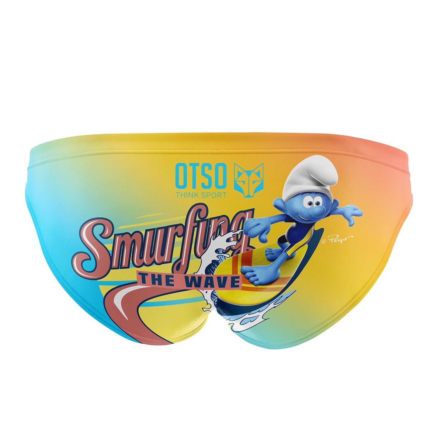 Slip de bain - Smurf Smurfing