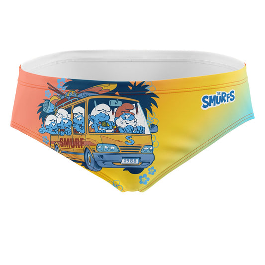 Slip de bain - Smurf Smurfing
