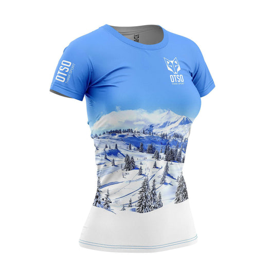 T-shirt Femme manches courtes - Snow Forest