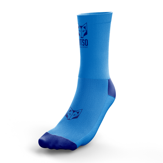 Chaussettes Multisport mi-haute - Flooow light blue & electric blue
