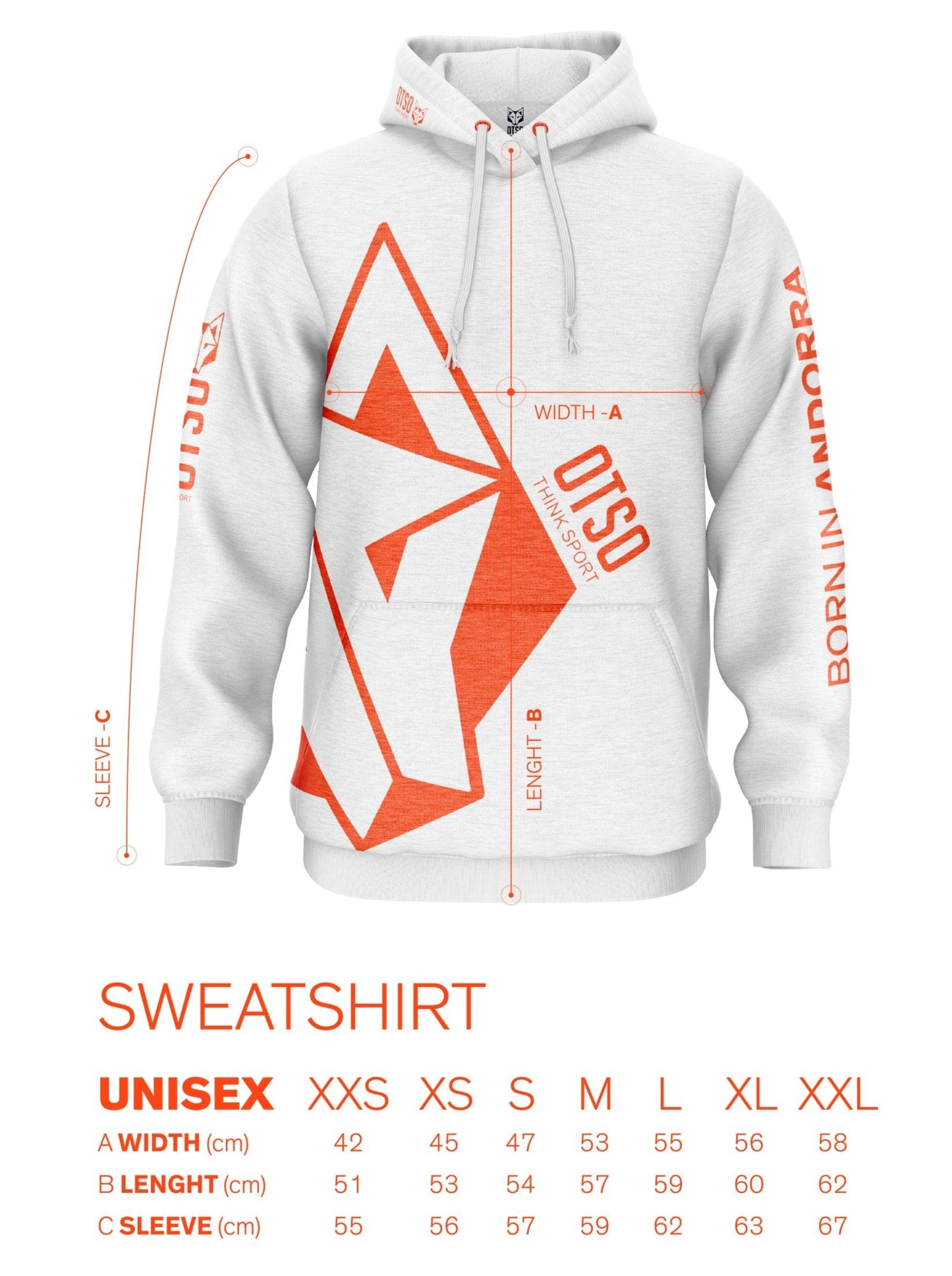 Hooded sweatshirt - Catalunya