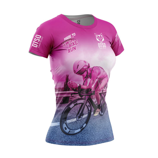 Women's short-sleeve shirt - Swim Bike Run (Clearance)