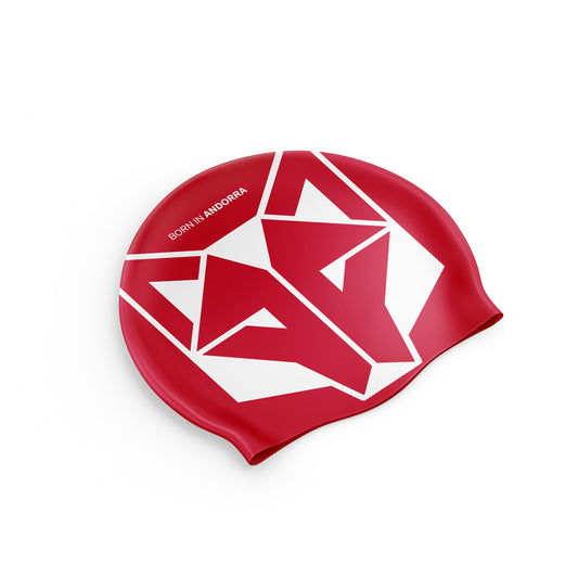 Bonnet natation - Red & White