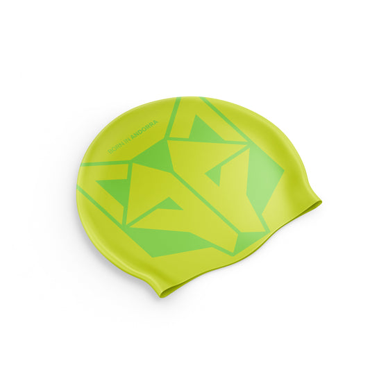 Bonnet natation - Fluo Yellow & Fluo Green