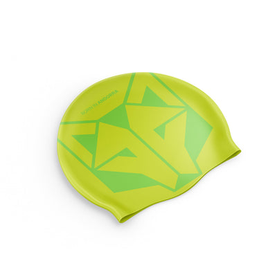 Bonnet natation - Fluo Yellow & Fluo Green