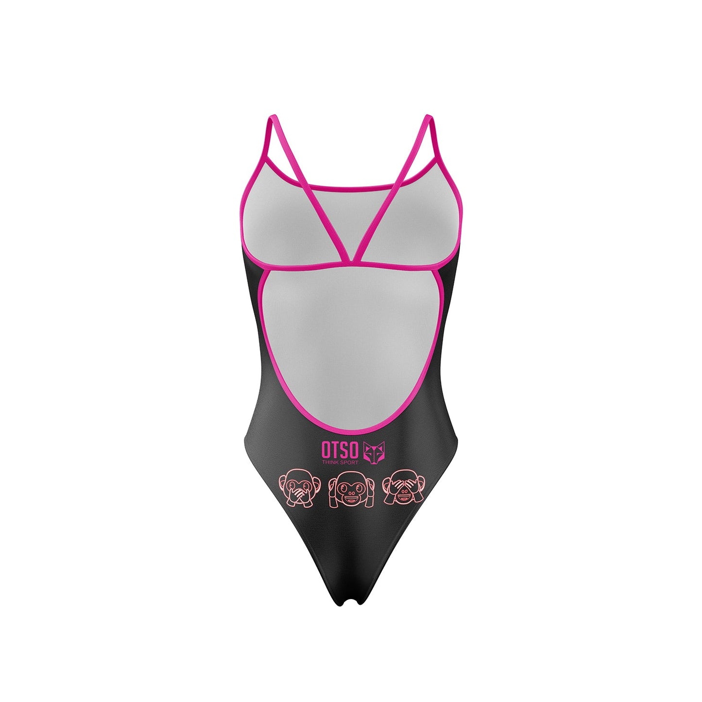 Maillot Femme - Emoji Monkey Neon