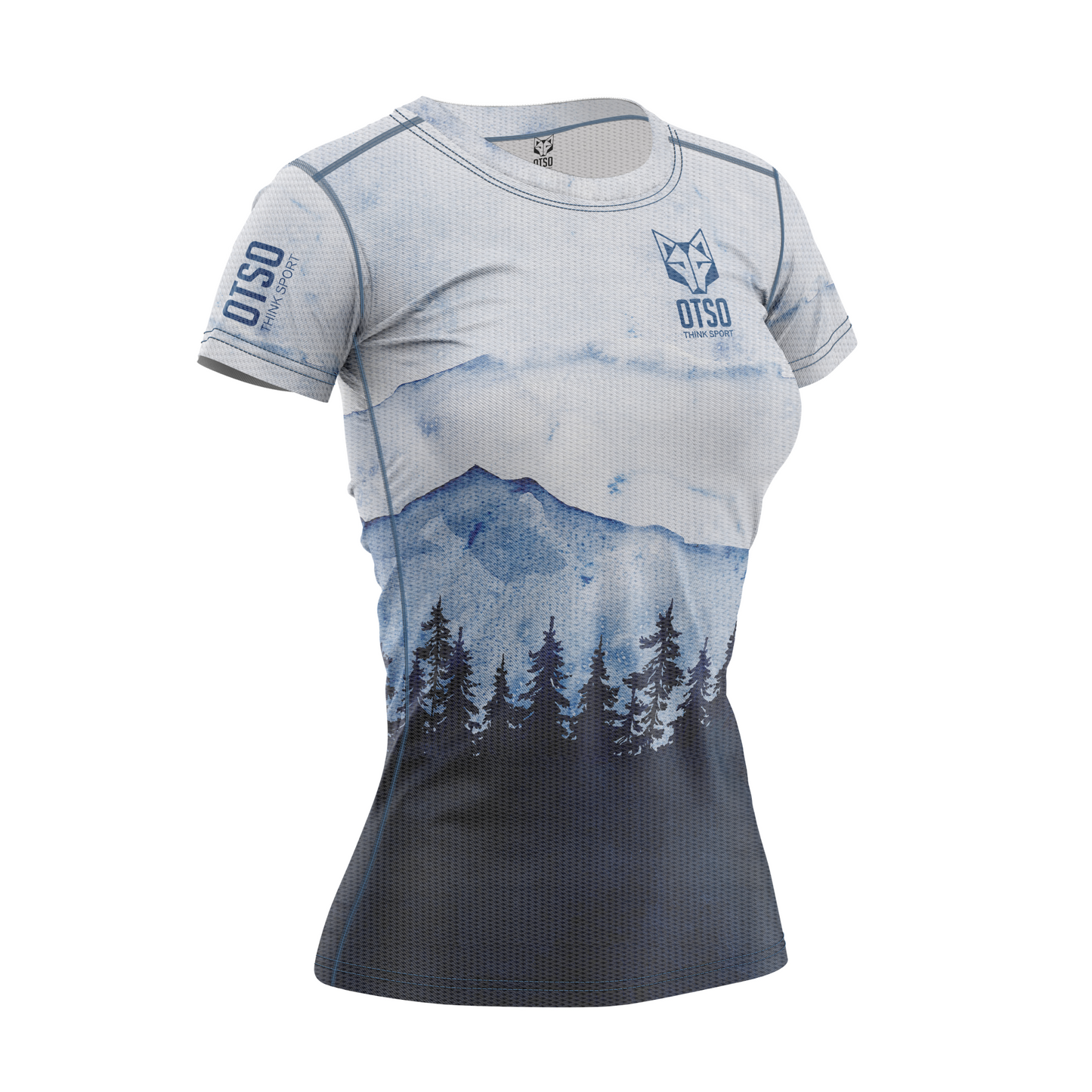 T-Shirt Femme - Blue  Forest