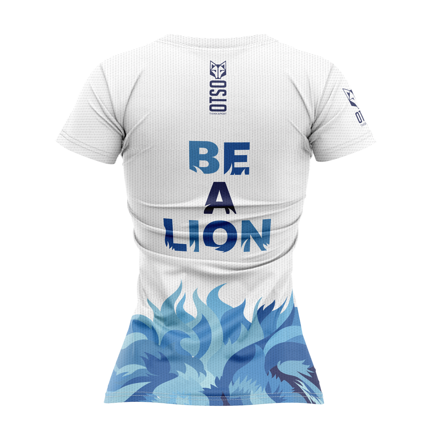 T-Shirt Femme - Be A Lion Blue