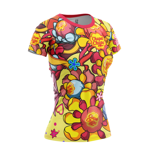 T-Shirt Femme - Chupa Chups Flower