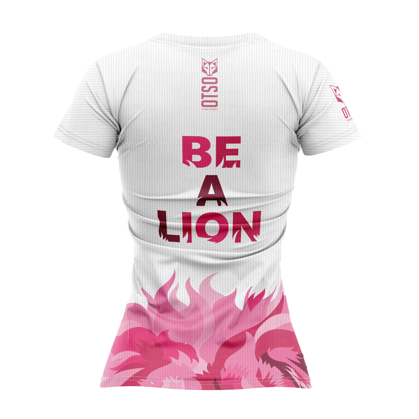 T-Shirt Femme - Be A Lion Pink