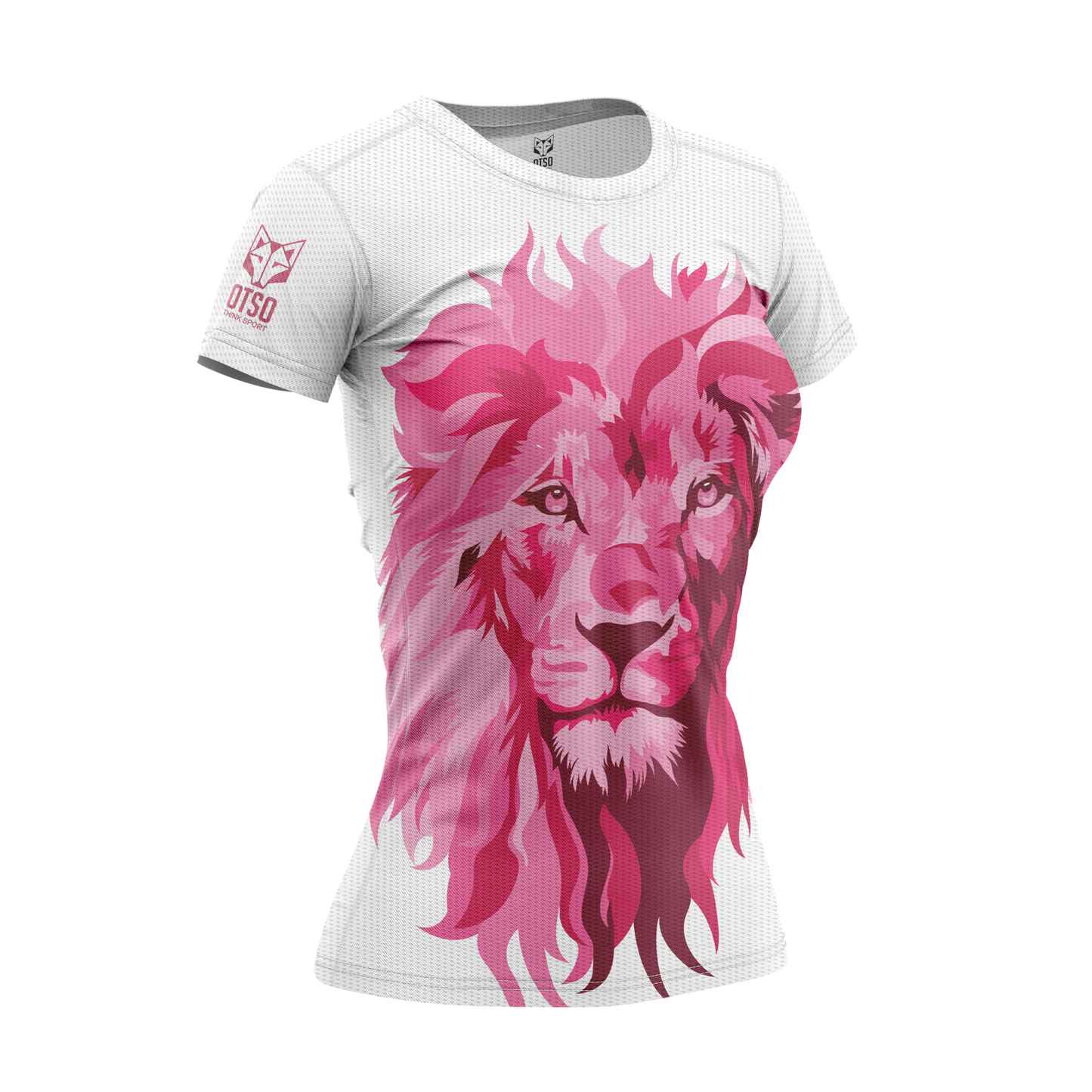 T-Shirt Femme - Be A Lion Pink