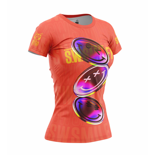T-Shirt Femme - S.W.Smiley Sensoral Shimmer