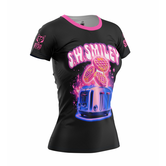 T-Shirt Femme - S.W.Smiley Concrete Canvas Toaster