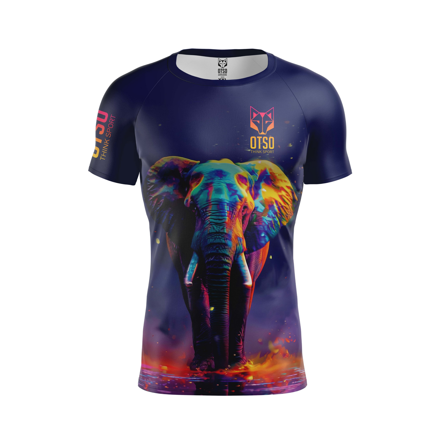 Herren T-Shirt mit kurzen Ärmeln - Sei Stark
