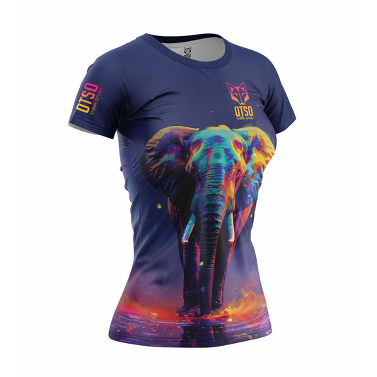 Damen T-Shirt mit kurzen Ärmeln - Sei Stark