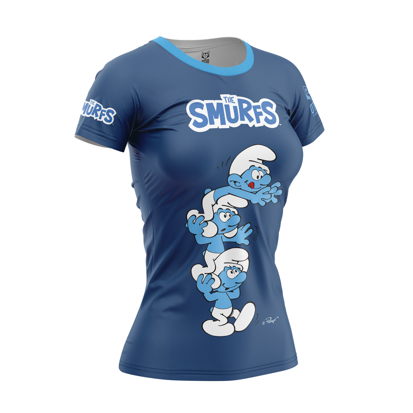 T-Shirt Femme - Smurf Towers