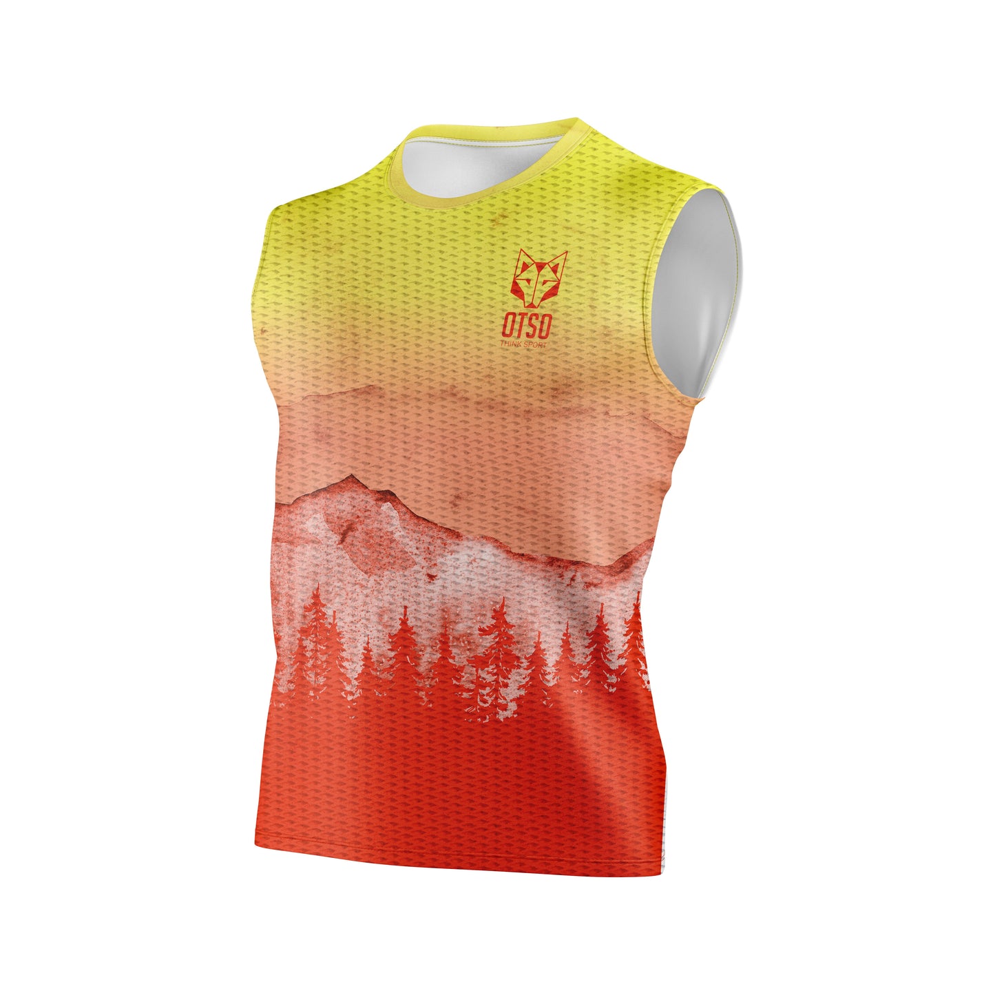 Débardeur Homme - Orange Forest